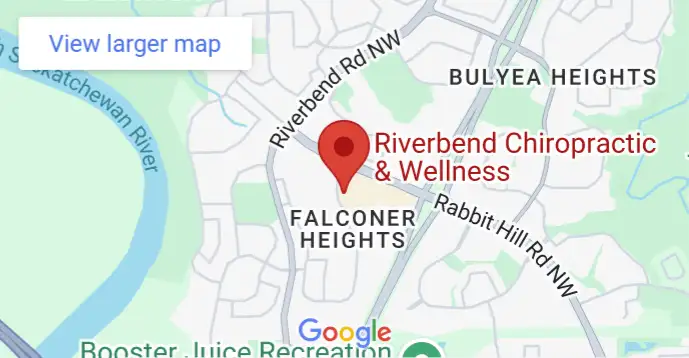 Riverbend Chiropractic and Wellness Map